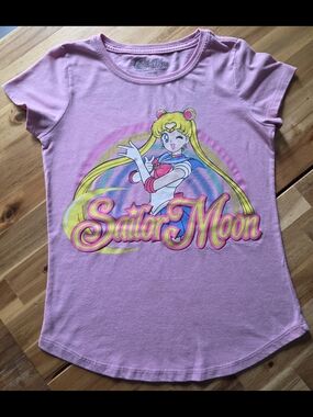 Sailor Moon Pink Graphic Tee